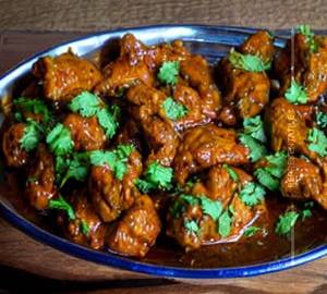 Chicken chilli dry goan