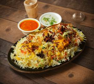 Hyderabadi Chicken Biryani + Chicken Fried Rice +Tandoori Chicken 1/4+ Chicken 65 Boneles+ Kadai