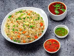 Chicken Tripple Schewan Fried Rice