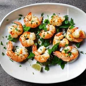 Butter Garlic Prawns