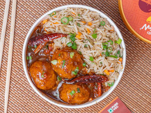 Manchurian Gravy Rice Bowl
