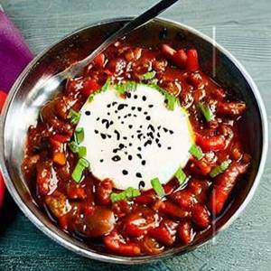 Mushroom Chilli