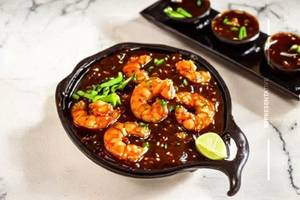 Prawn In Black Bean Sauce