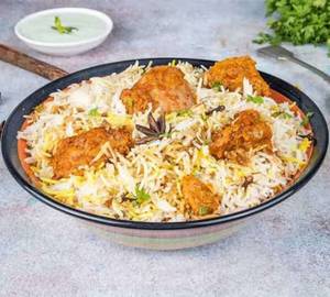 Chicken Malai Tikka Biryani [Half]