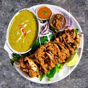 Goan Poli Chicken Shawarma