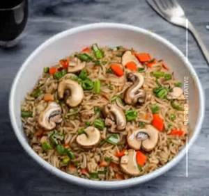 Mushroom Fried Rice