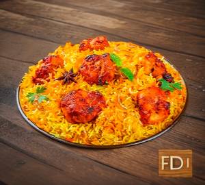 Chicken Tikka Biryani Half