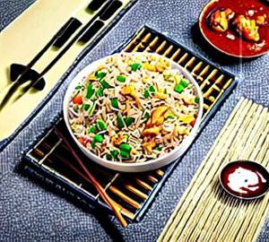 Chicken Triple Fried Rice