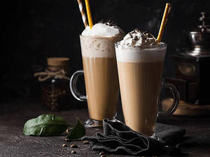 Cold Coffee With Ice Cream
