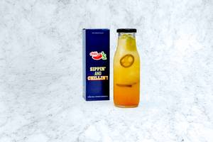 Sweet & Spicy Peach Cooler