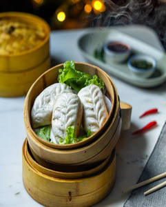 Pan Seared Garden Bao