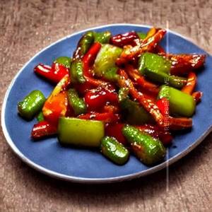 Honey Crispy Assorted Chilli Veggies