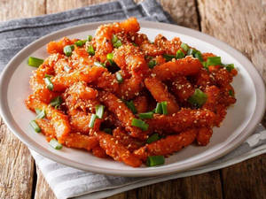 Honey Chilli Potato