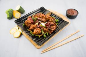 Chicken Burnt Chilly      