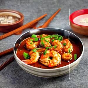 Prawns In Oyster Sauce Gravy