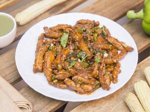 Baby Corn Manchurian Dry
