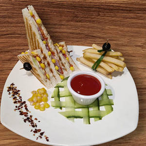 Corn Cheese Sandwich