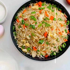 Egg fried rice                                             