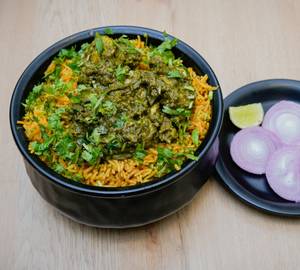 Konaseema Pachimirchi Chicken Biryani