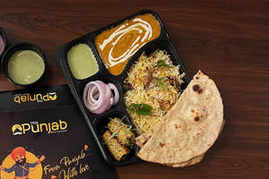 Chicken Biryani Thali