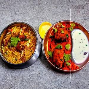 Tandoori Chicken Leh Pic Hydrebadi Biryani 