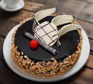 Chocolate Walnut Cake