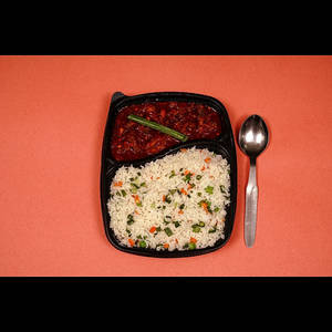 Chilli Chicken And Fried Rice Box