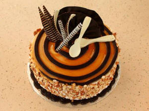 Honey Almond Exotic Cake
