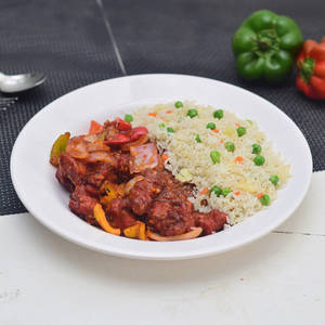 Chicken Schezwan And Fried Rice Box