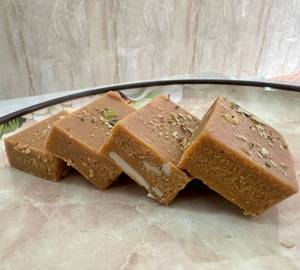 Brown khoya barfi