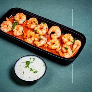 Prawns Triple Schezwan Rice