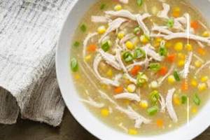 Sweet Corn Chicken Soup