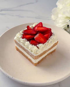 Fresh Strawberries And Cream pastry