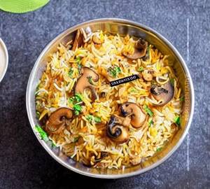 Veg Mushroom Biriyani 