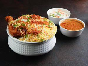 Zafrani Chicken Dum Biryani Bucket