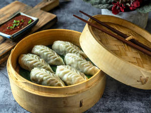 Steamed Momos Chicken (4pcs)