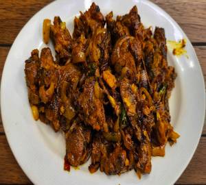 Duck fry with onion