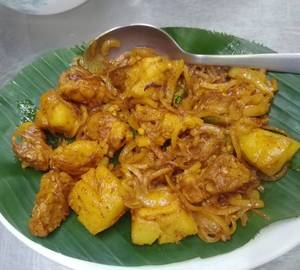Pork Fried(onion)