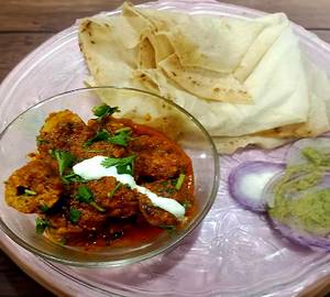 Chicken Kabab with 2 rumali