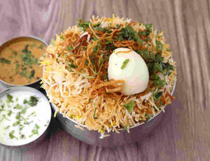 Zafrani Egg Biryani