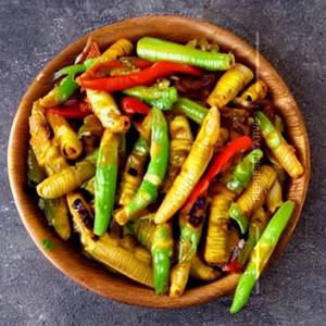 Baby corn chilli