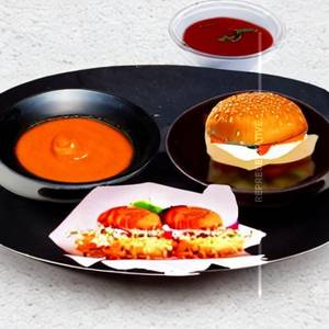 Dynamite Prawns Burger  