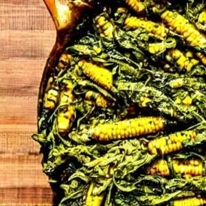 Palak Corn [Pure Desi Ghee]