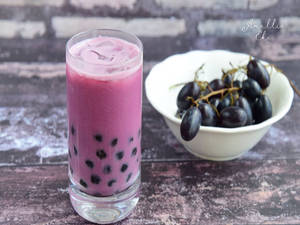 Grape Fusion Bubble Tea