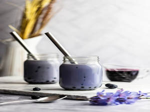 Blueberry Bubble Shake