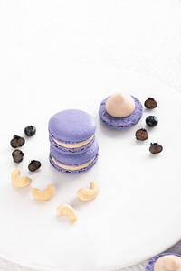 Blueberry Macaron