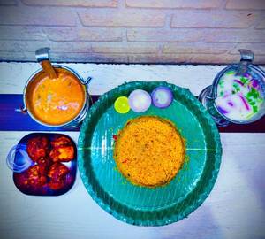 Ambur Chicken Pakoda Biryani [Half - 100Gm Pakoda ]