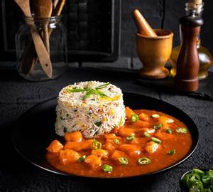 Triple Rice Chicken Manchurian Gravy