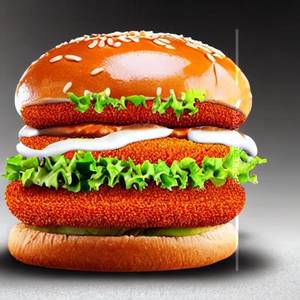 Paneer Zinger Burger