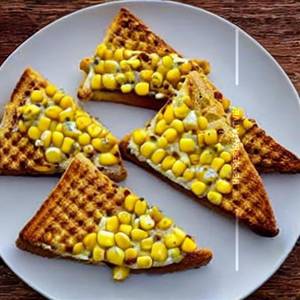 Sweet Corn Cheese Toast